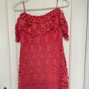 ASTR size medium off the shoulder lace dress